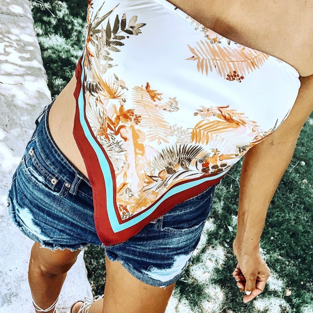 Bandana tube top